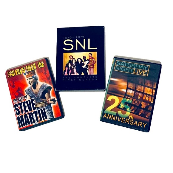 SATURDAY NIGHT LIVE 3 Sets * 1st Season, Steve Martins Best, 25th Annive…10 DVDs - Picture 1 of 12